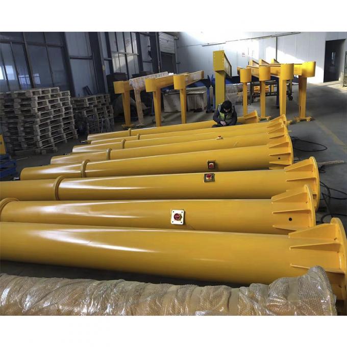 Floor Mounted Fix Column Free Standing 5t Engine Lift Jib Crane
