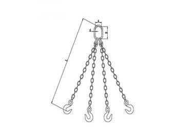 OEM Lifting Tools Chain Weight Excellent Alloy Steel Three Or Four Legs Complete Sets