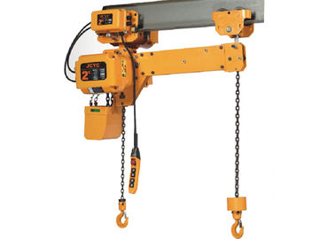 Double Hook Electric Chain Hoist 500 Kg - 5 Ton For Warehouse / Workshop