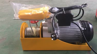 PA1000 Mini Electric Wire Rope Hoist 1000kg With Urgent Stop Switch And Reinforced Breaking Switch