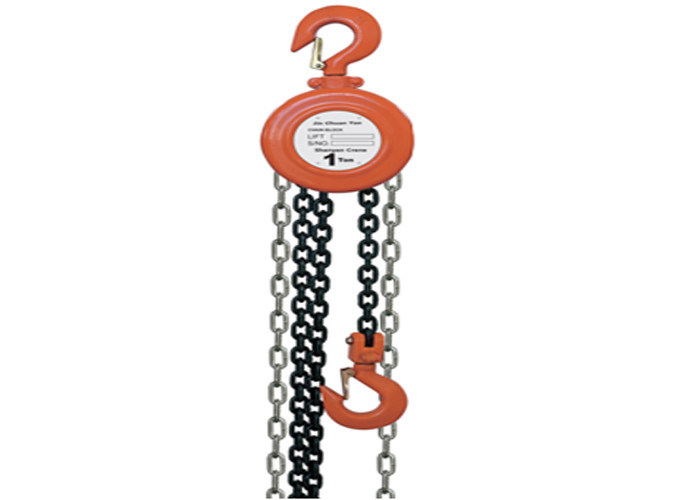 Round Type Manual Chain Block 0.5 ton 30 ton 3 Meters / Manual Block