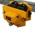 0.5t 1t 2t 3t 5t Electric Chain Hoist / Crane Trolley , High Speed Chain Hoist Yellow Color