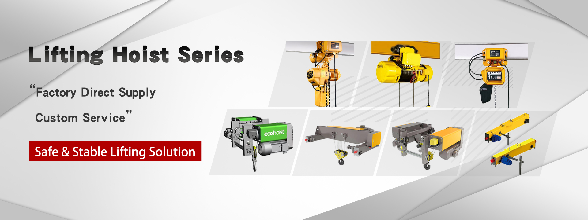 Quality Electric Wire Rope Hoist factory
