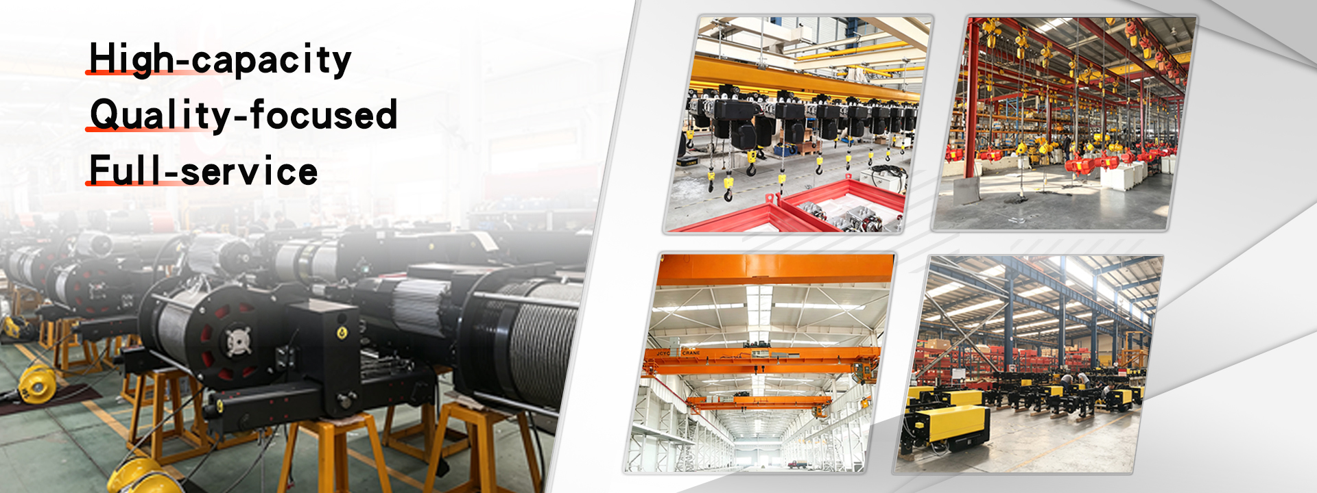 Quality Electric Wire Rope Hoist factory