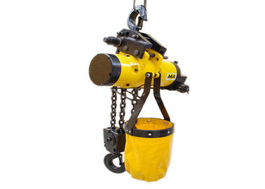 0.1 ton - 50 tons Explosion Proof Chain Hoist Yellow Alloy Steel OEM / ODM