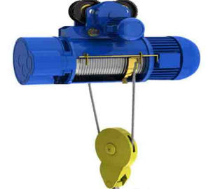 Single-Rail Crab Electric Wire Rope Hoist 220v - 440v For Mining Industry