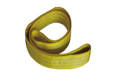 Single or Double Plies Colorful Ring Webbing Sling 1t to 50t