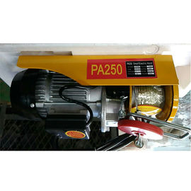 Mini Electric Wire Rope Hoist 250kg Capacity 240v 50hz With Pivot Arm