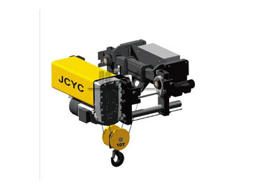 2 T To 20t Yellow Color Low Headroom Hoist , Single Girder Electric Rope Winch