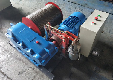 1 - 30 Ton Large Rope Capacity Construction Electric Wire Rope Winch