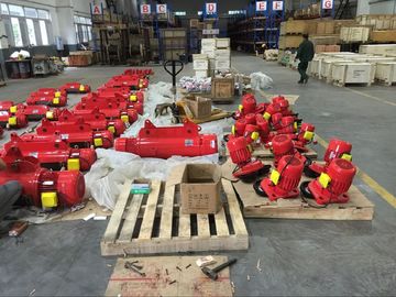 Single Girder Electric Wire Rope Hoist 12m / 18m Lifting Height CD1 Model