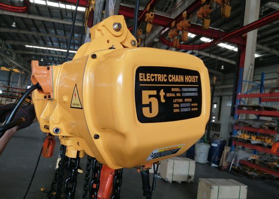 G80 Chain 10T Lifting Motorized Trolley Electric Chain Hoist