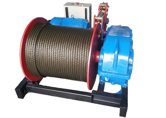 Material Lifting Construction 10t Wire Rope Winch