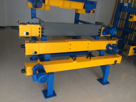 Single Girder Bridge Cranes Open Gear End Carriage 20t