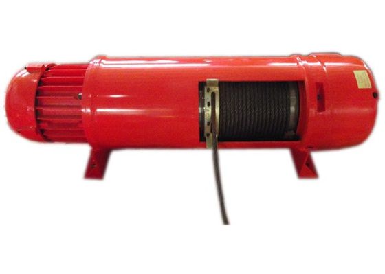 8m/Min Lifting Single Girder Wire Rope Winch 16t For Warehouses