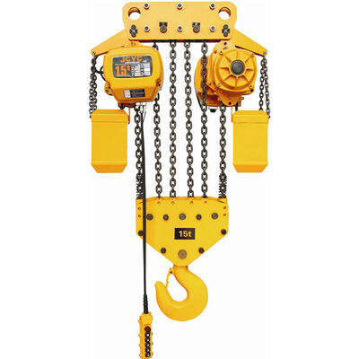 Capacity 10t 6m Lifting G80 Load Electric Chain Hoist For Warehouses Garages