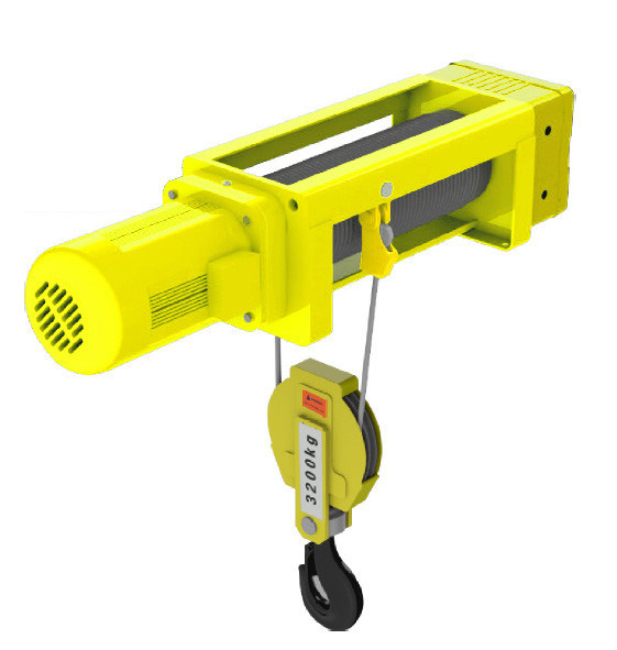 1t 20t Capacity Lightweight Electric Hoist 2/1 4/1 Rope Reeving