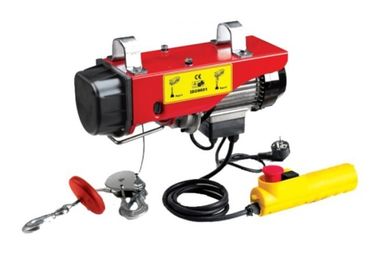 Mini Electric Hoist With Emergency Stop Switch 480W - 1600W Input Power