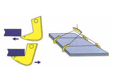 Double Steel Plate Clamp for Single or Multi steel plates with a lifting angel of 60°