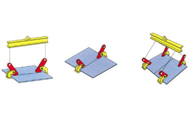 Horizontal Plate Clamp with Enlarged Jaw Opening