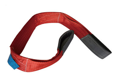 Polyester Single Or Double Ply Lifting Webbing Sling 1000 - 50000 Thickness 5mm - 300mm