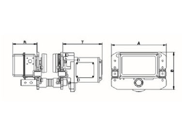 0.5 ton - 10 ton Electric Chain Hoist for Warehouse / Workshop