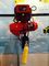 Running Type Electric Chain Hoist 220v with Trolley Leading Crane For Lifting Goods