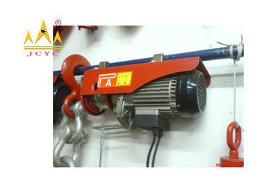 Fast Type Mini Electric Wire Rope Hoist With Emergency Stop Switch