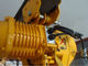 3 Phase Stainless Steel Chain Hoist Yellow Color Leading Crane For Lifting Goods