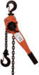 Lever Block With G 80 Chain of 0.75 T for Lifting goods with Red Color