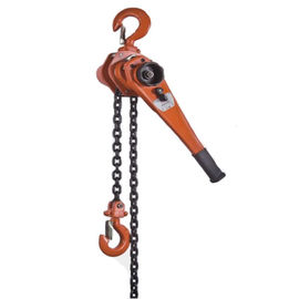 Lever Block With G 80 Chain of 0.75 T for Lifting goods with Red Color