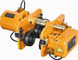 0.5t 1t 2t 3t 5t Electric Chain Hoist / Crane Trolley , High Speed Chain Hoist Yellow Color