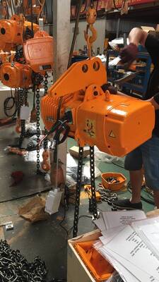 2ton Electric Chain Hoist with double lifting speed with Warranty 1 year