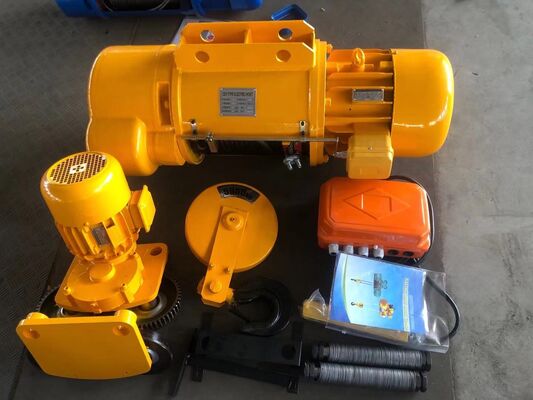 CD 10ton Electric Wire Rope Hoist single speed Working Duty M3 