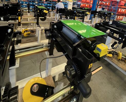 5Ton Single Girder Electric Wire Rope Hoist With New Design European Standard