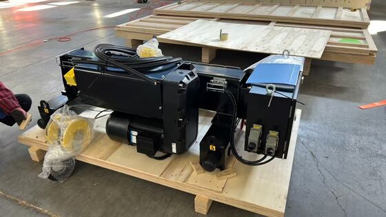 10Ton double Girder Euro Electric wire rope Hoist controlled by VFD