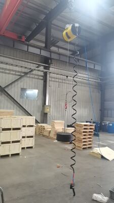 320 Kg Explosion-Proof Pneumatic Balance Hoist With Variable Speed Control