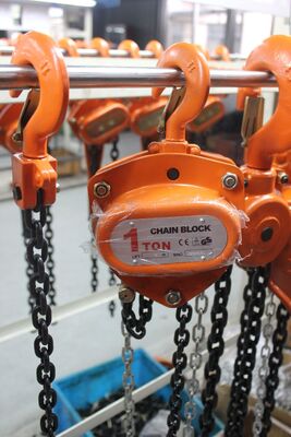 G80 Manual Chain Hoist With Alloy Steel Hook Heavy-Duty Hand Chain Block