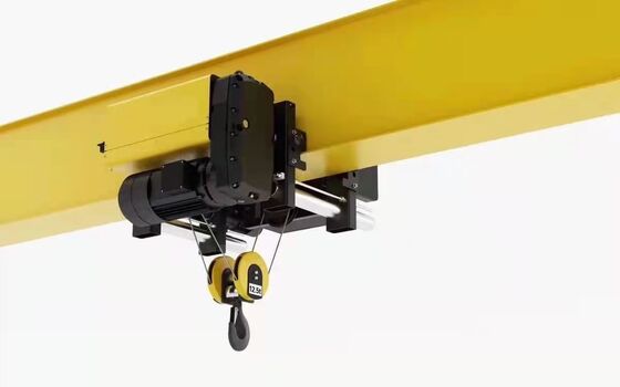 Single Girder Electric Wire Rope Hoist 20T 20m/Min Traveling