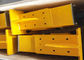 Yellow End Carriage Overhead Crane 1.5-22.5 Meter Span With ISO9000 Certificate