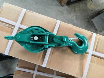 Transmission Single Double Wheel 10t Snatch Pulley Block