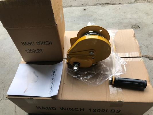 Self Locking Bidirectional Pulling Hand Manual Winch for Goods Lifting Lowering