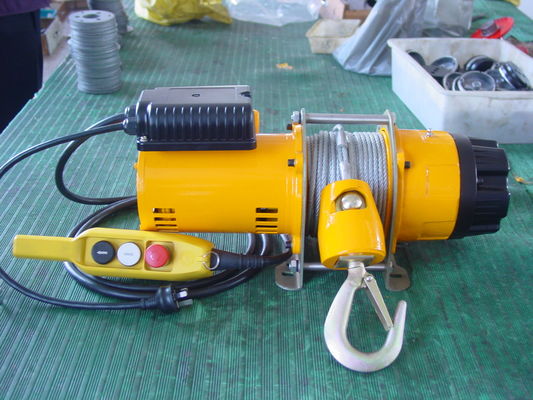 10 Ton Maximum 3 Phase Electric Wire Rope Winch KDJ Model