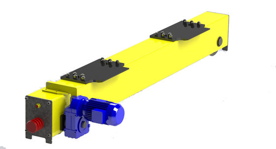 Hollow Shaft 10T Overhead Double Girder Crane End Carriage