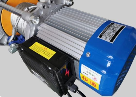 1000kg 220V Endless Wire Rope Winch For Marine 12m/Min Lifting