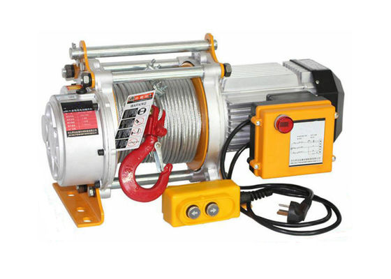 100kg Marine Aluminum Wire Rope Winch 12m/Min Lifting