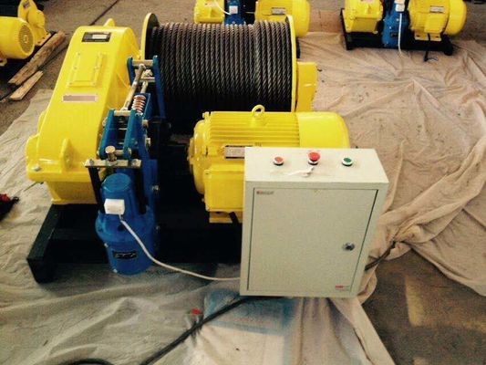 9M/Min 30 Ton Electric Wire Rope Winch Anti Corrosion