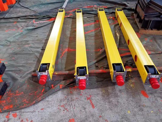 3 Ton End Carriage for Single Girder Bridge Cranes with Open Gear