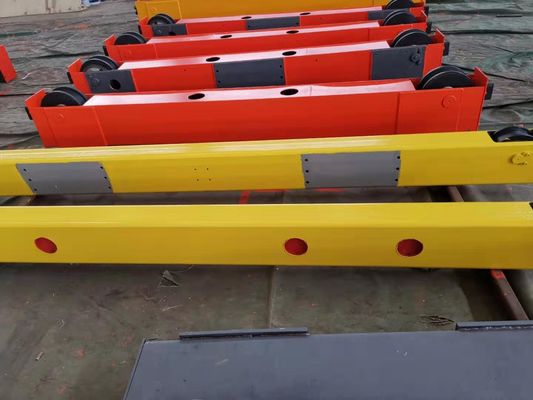 3 Ton End Carriage for Single Girder Bridge Cranes with Open Gear