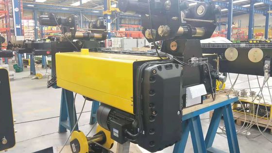 Single Girder Electric Wire Rope Hoist 20T 20m/Min Traveling